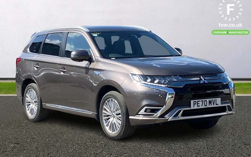 Brown Used 2020 Mitsubishi Outlander P-HEV SUV | £19,399 (Expensive) - Image 1/3