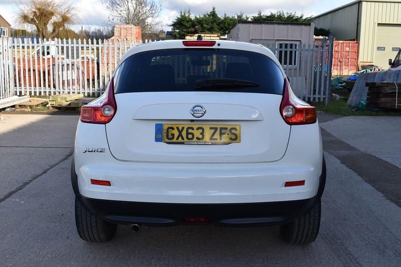 Used Nissan Juke N-TEC 117 HP (86 kW) 2013 White SUV