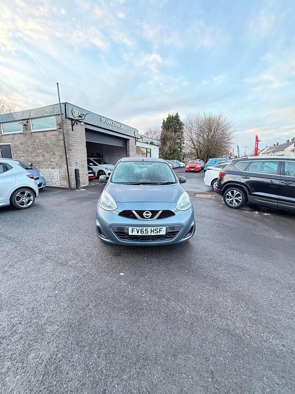 Begagnad Nissan Micra Visia 2015 Grå Halvkombi