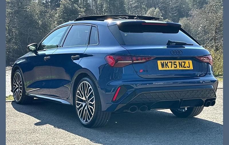 Used Audi S3 Sportback Black Edition 333 HP (244 kW) 2025 Blue Hatchback