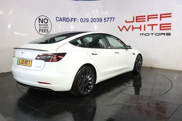 Usado Tesla Model 3 Performance 461 kW (627 CV) 2021 Blanco Berlina