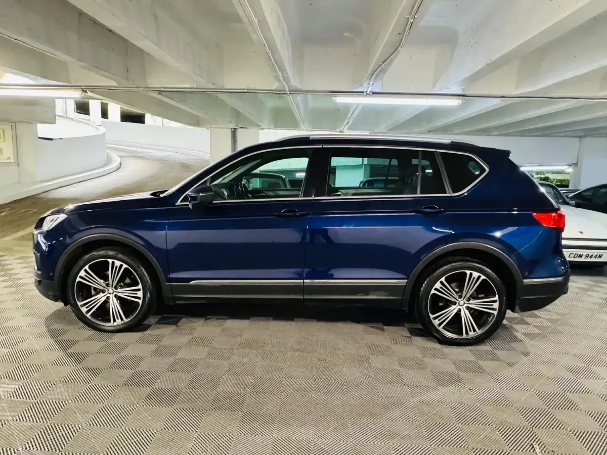 Used Seat Tarraco XCELLENCE Lux 150 HP (110 kW) 2019 Blue SUV