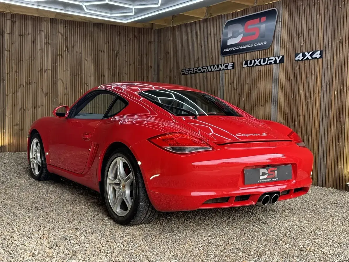 Used Porsche Cayman 2010 Red Coupe
