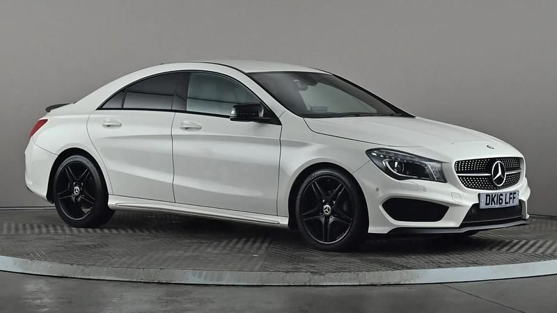 Used Mercedes CLA180 AMG 122 HP (89 kW) 2016 White Sedan