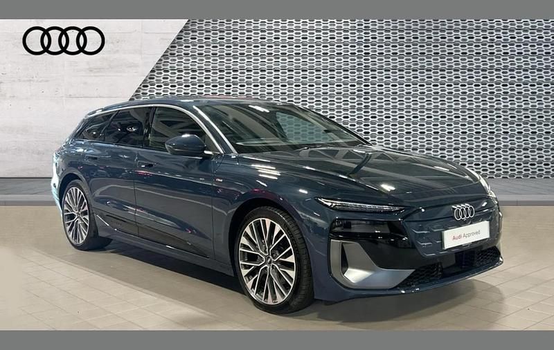 Blue Used 2025 Audi e-tron S-Line SUV | £54,990 - Image 1/4