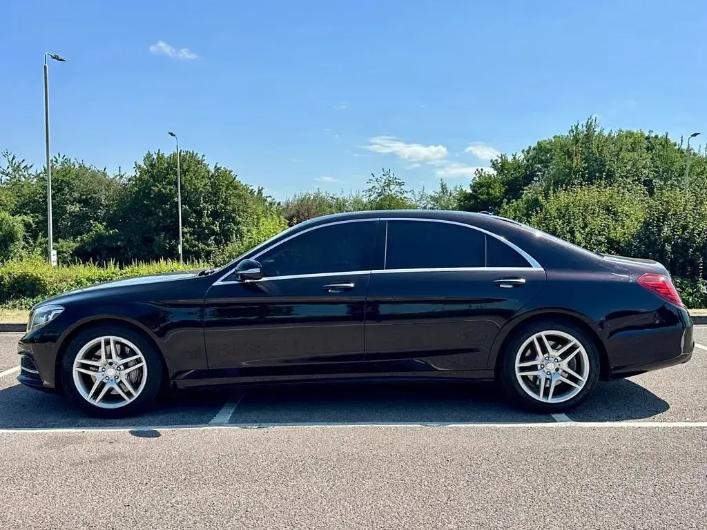 Used Mercedes S350L AMG line 2014 Black Sedan