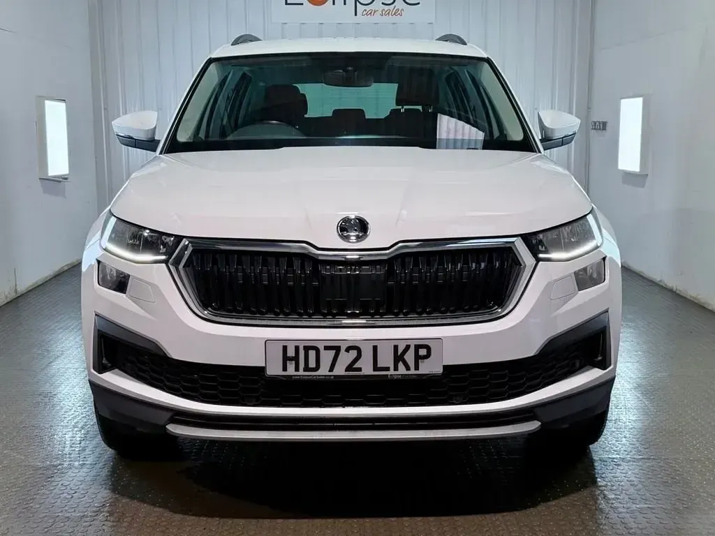 Second-hand Skoda Kodiaq SE Drive 150 CP (110 kW) 2023 Alb SUV