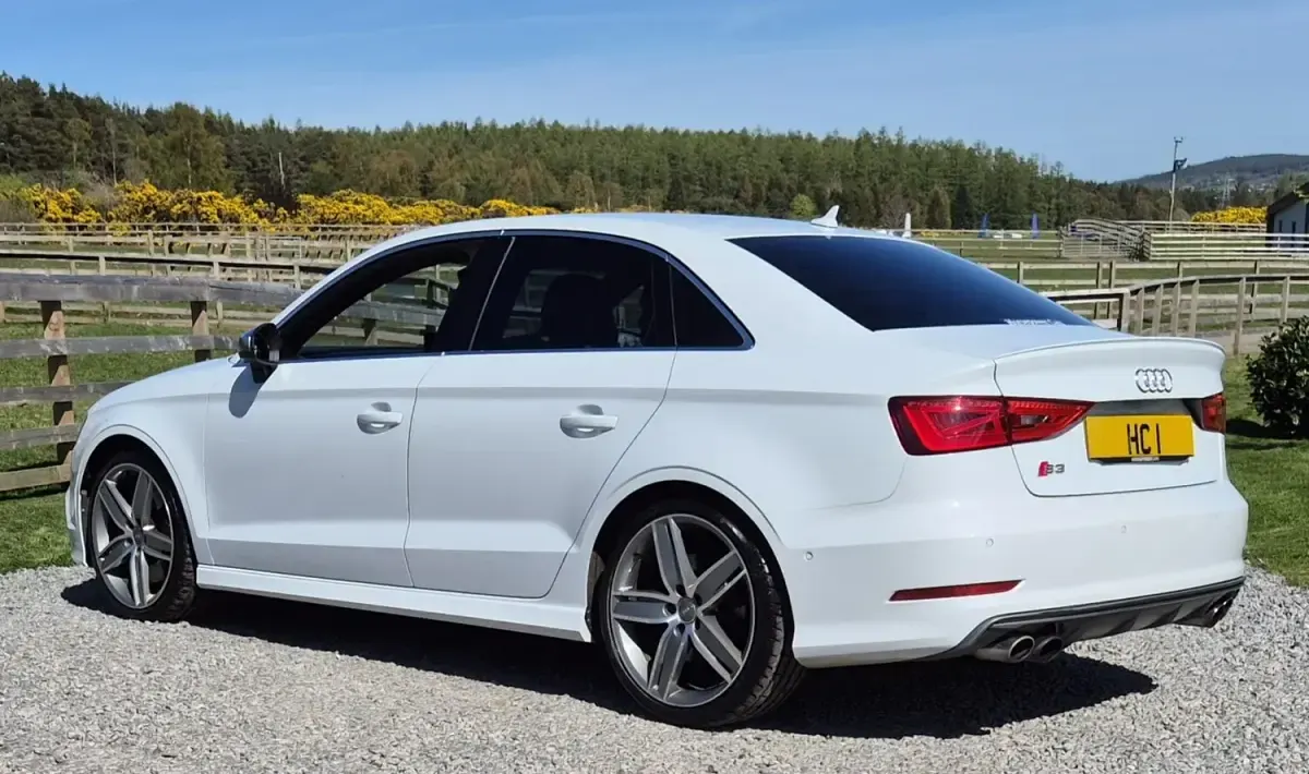 Used Audi S3 300 HP (220 kW) 2014 White Sedan