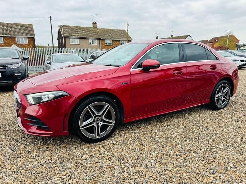 Used Mercedes A250 AMG line 2020 Red Sedan