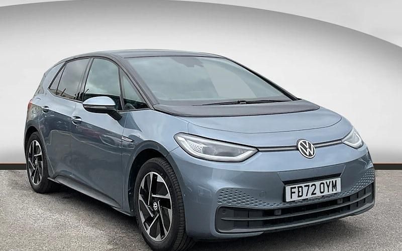 Used VW ID.3 Pro Performance 150 kW (204 HP) 2022 Blue Hatchback