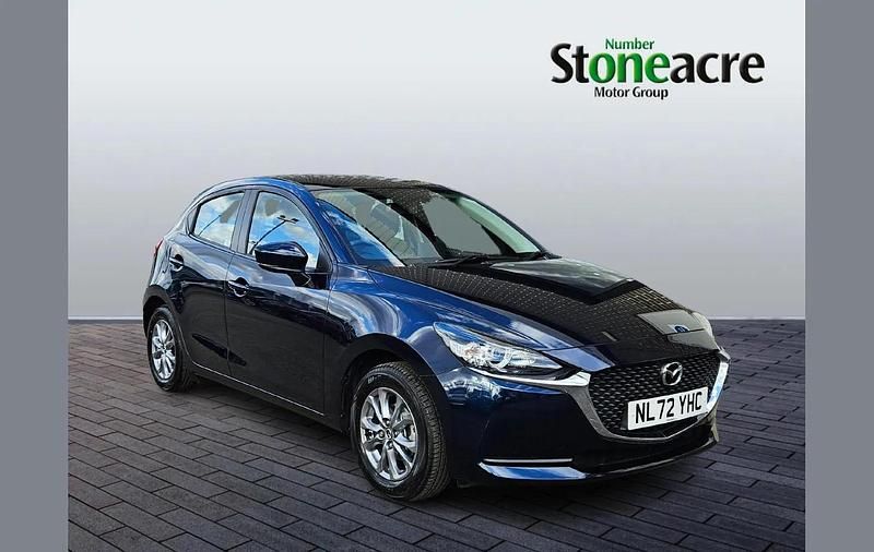 Blue Used 2022 Mazda 2 Hatchback | £13,000 (Good price) - Image 1/4
