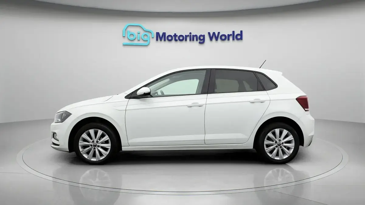 Used VW Polo Match 95 HP (69 kW) 2021 White Hatchback