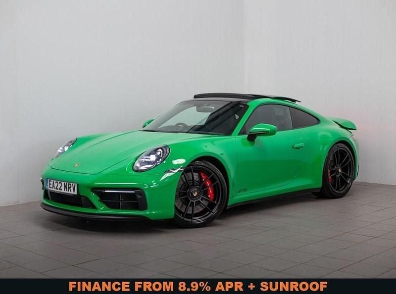 Green Used 2022 Porsche 911 Carrera 4 GTS Coupe | £110,530 (A bit pricey) - Image 1/3