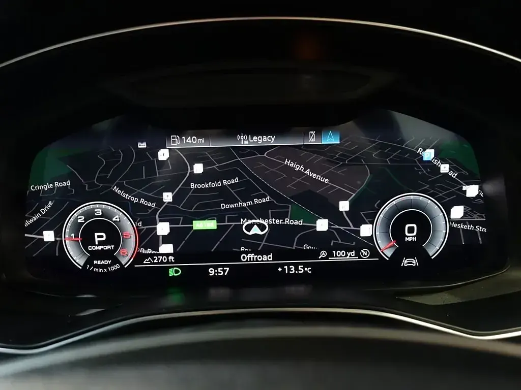 Begagnad Audi A6 Black Edition 204 HK (150 kW) 2021 Silver Sedan