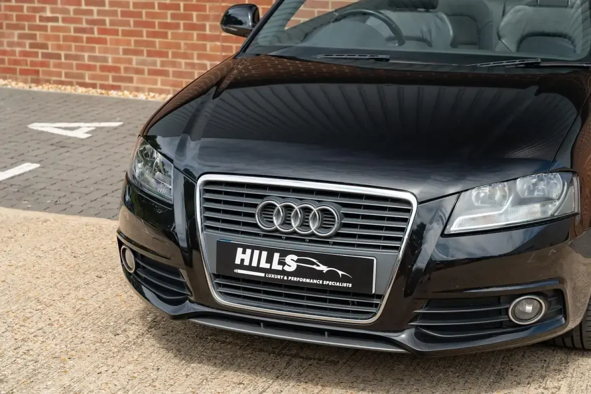 Used Audi A3 Cabriolet S-Line 160 HP (117 kW) 2009 Black Cabriolet