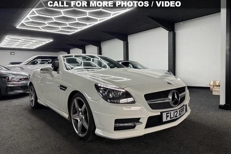 White Used 2012 Mercedes SLK200 AMG Cabriolet | £8,995 (Fair price) - Image 1/1