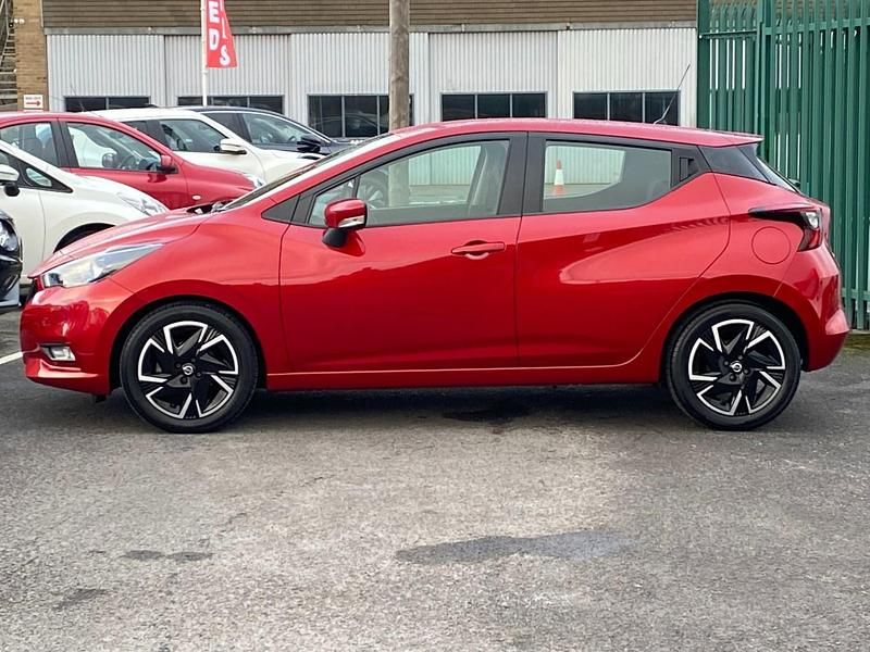 Used Nissan Micra Acenta 2021 Red Hatchback