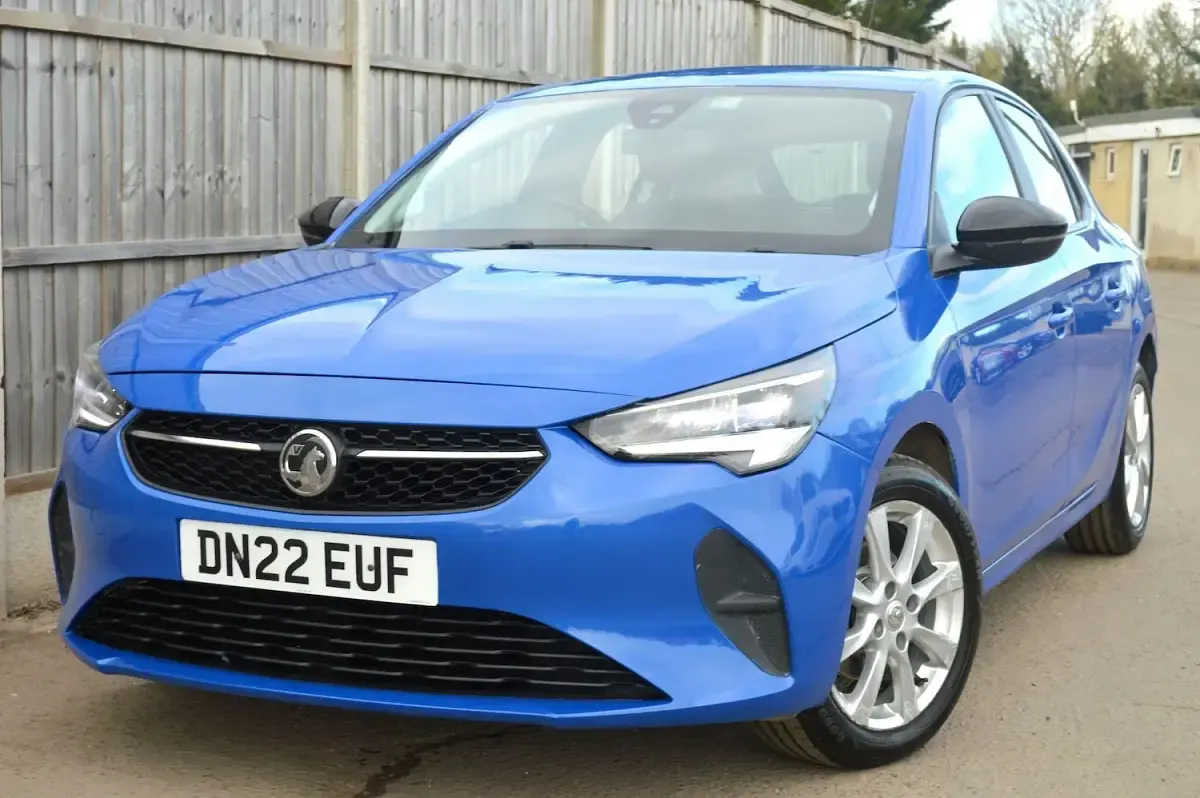 Used Vauxhall Corsa Edition 73 HP (53 kW) 2022 Blue Hatchback