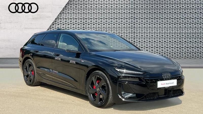 Black Used 2025 Audi A6 e-tron Comfort Estate | £77,790 - Image 1/1