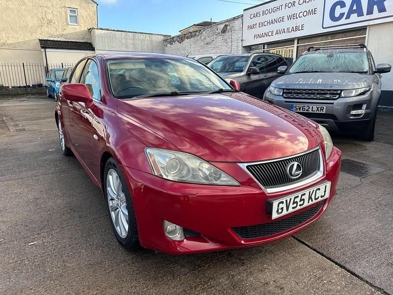 Red Used 2005 Lexus IS250 Sedan | £3,995 - Image 1/4