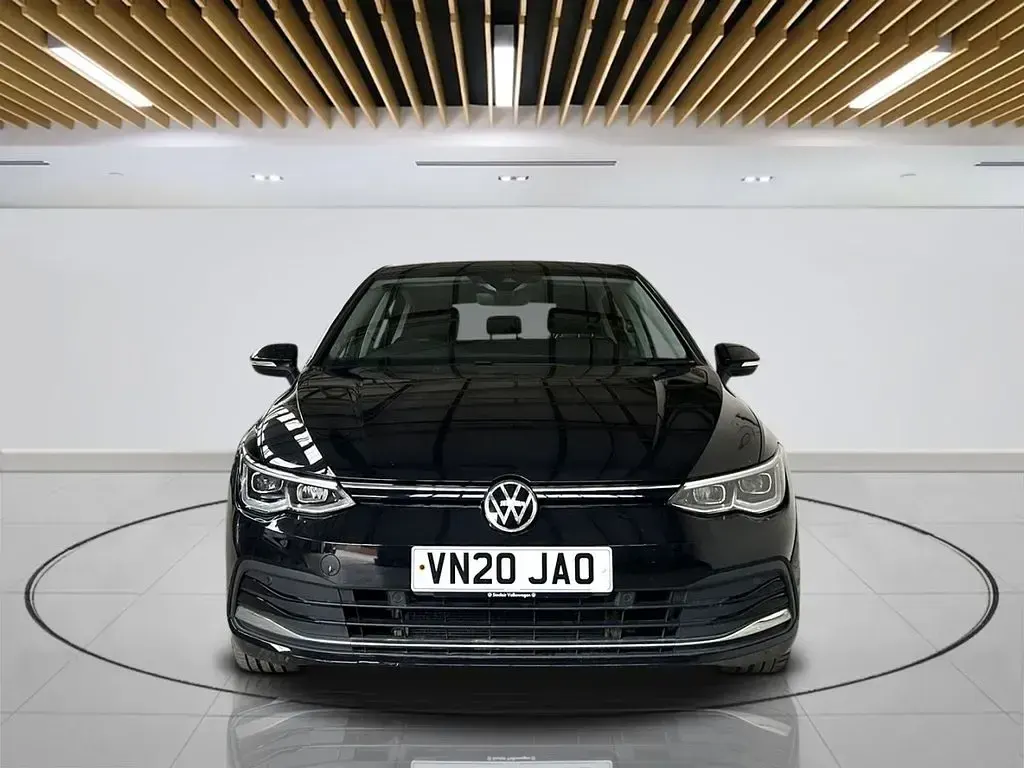 Used VW Golf VII Style 150 HP (110 kW) 2020 Black Hatchback