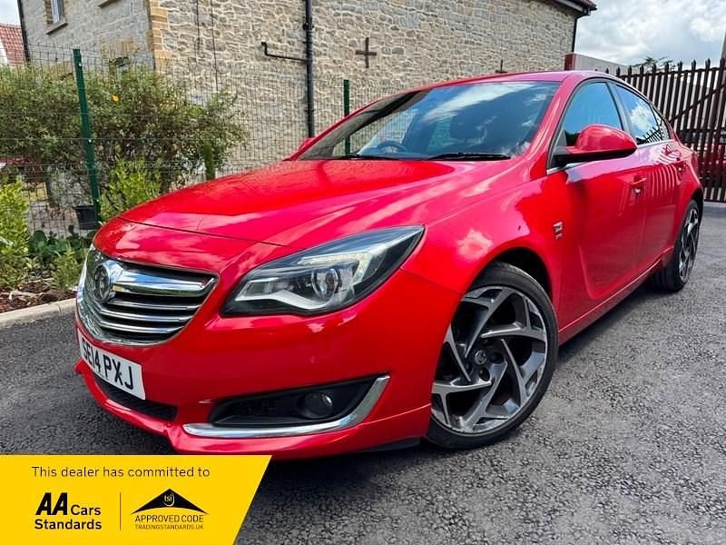 Red Used 2014 Vauxhall Insignia SRi Hatchback | £3,495 (Fair price) - Image 1/4