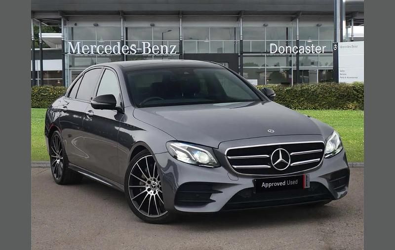 Used Mercedes E350 AMG line 281 HP (206 kW) 2020 Grey Sedan