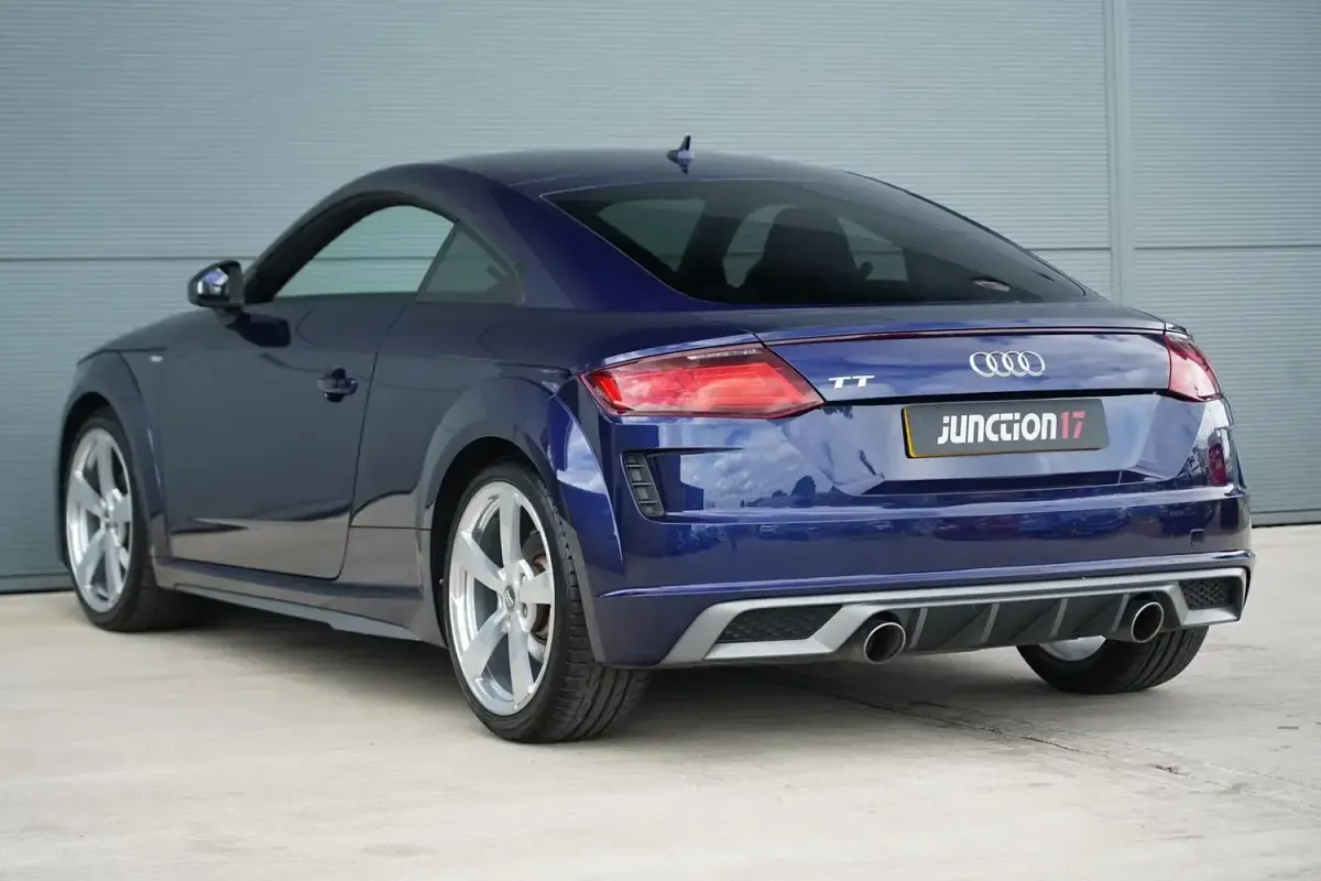 Used Audi TT S-Line 197 HP (144 kW) 2020 Blue Coupe
