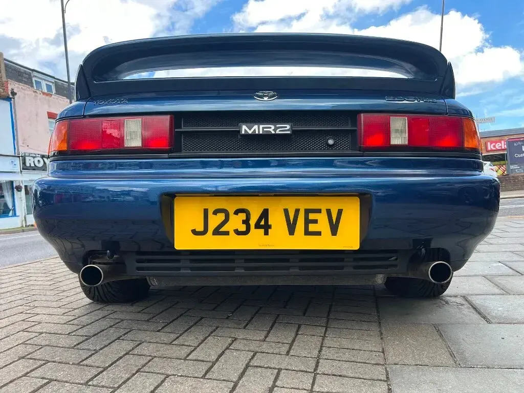Used Toyota MR2 GT 1991 Blue Cabriolet