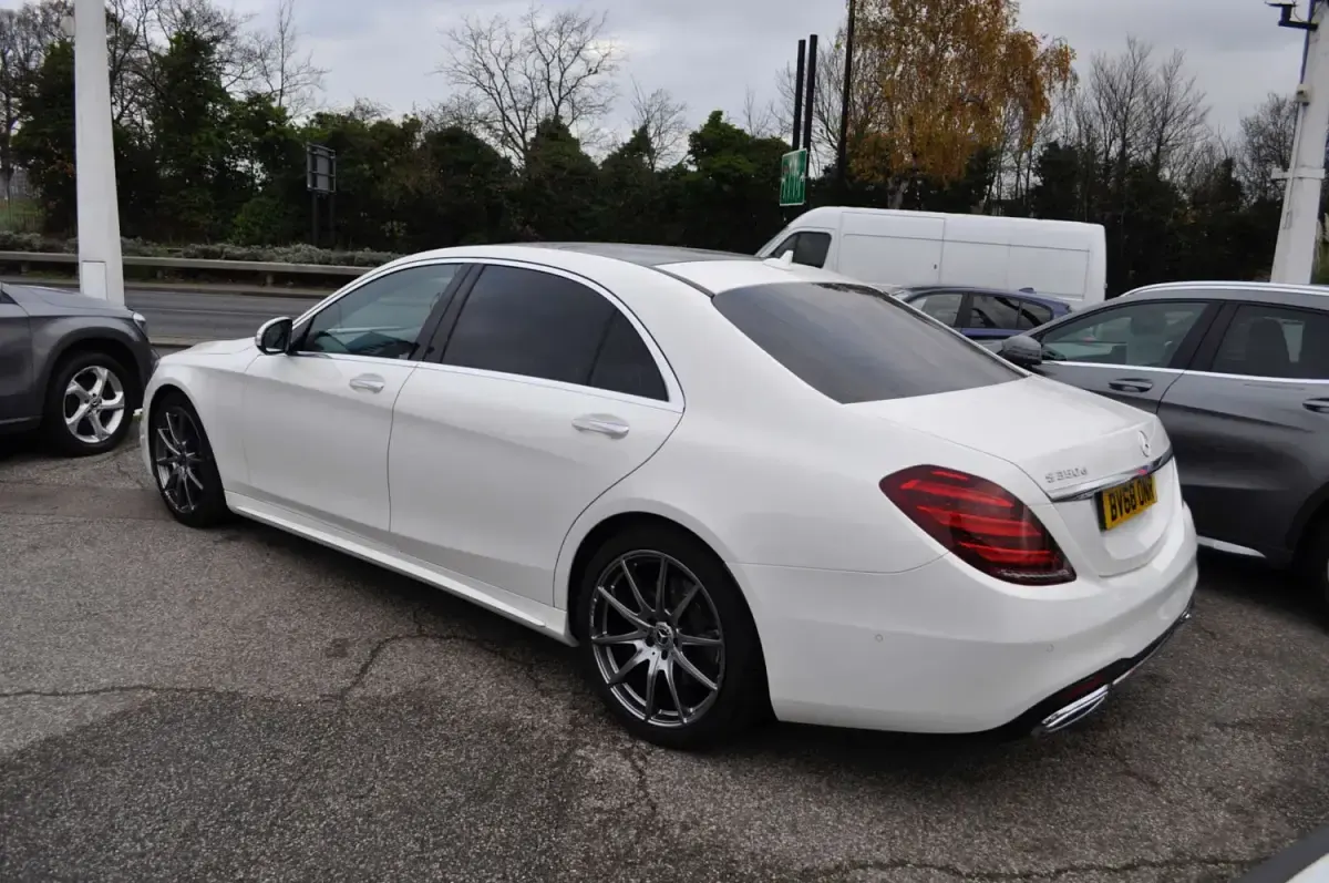 Begagnad Mercedes S350 Executive 2018 Vit Sedan