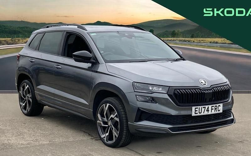 Used Skoda Karoq SportLine 150 HP (110 kW) 2024 Grey SUV
