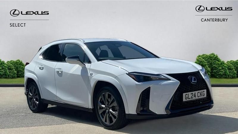 White Used 2024 Lexus UX 300h Sport Line SUV | £29,995 (Super price) - Image 1/4