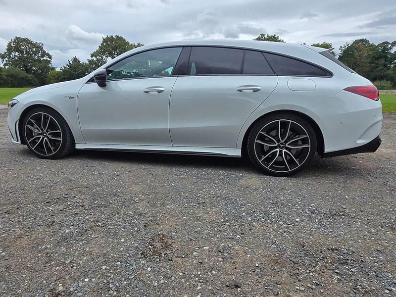 Used Mercedes CLA35 AMG Premium 2022 White Estate