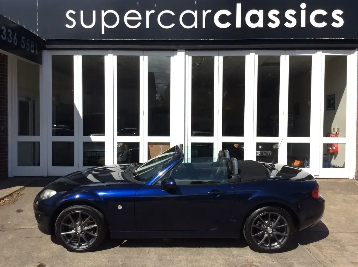 Used Mazda MX5 161 HP (118 kW) 2009 Blue Cabriolet