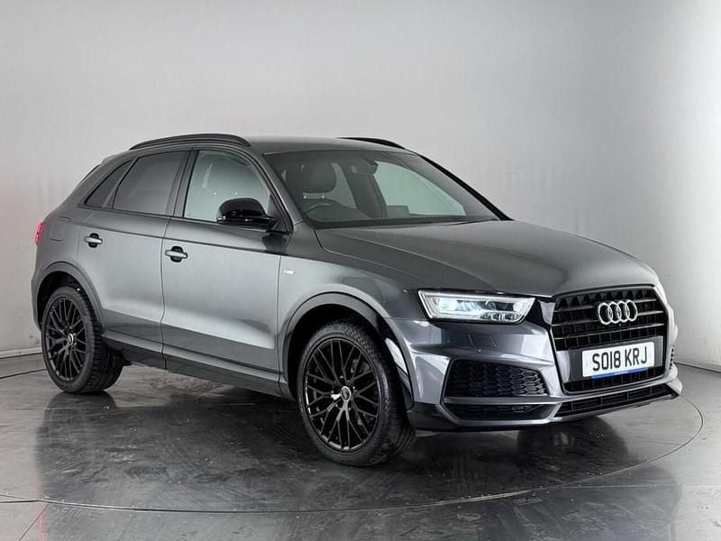 Grey Used 2018 Audi Q3 Black Edition SUV | £18,350 (Good price) - Image 1/3