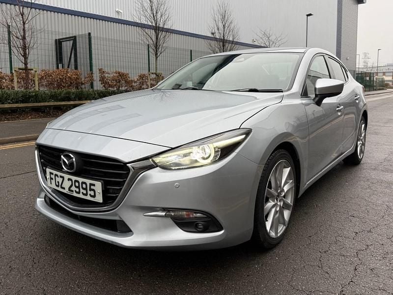 Silver Used 2017 Mazda 3 Inclusive Sedan | £5,495 (Super price) - Image 1/4