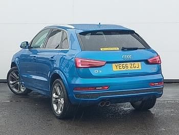 Used Audi Q3 S-line plus 184 HP (135 kW) 2016 Blue SUV