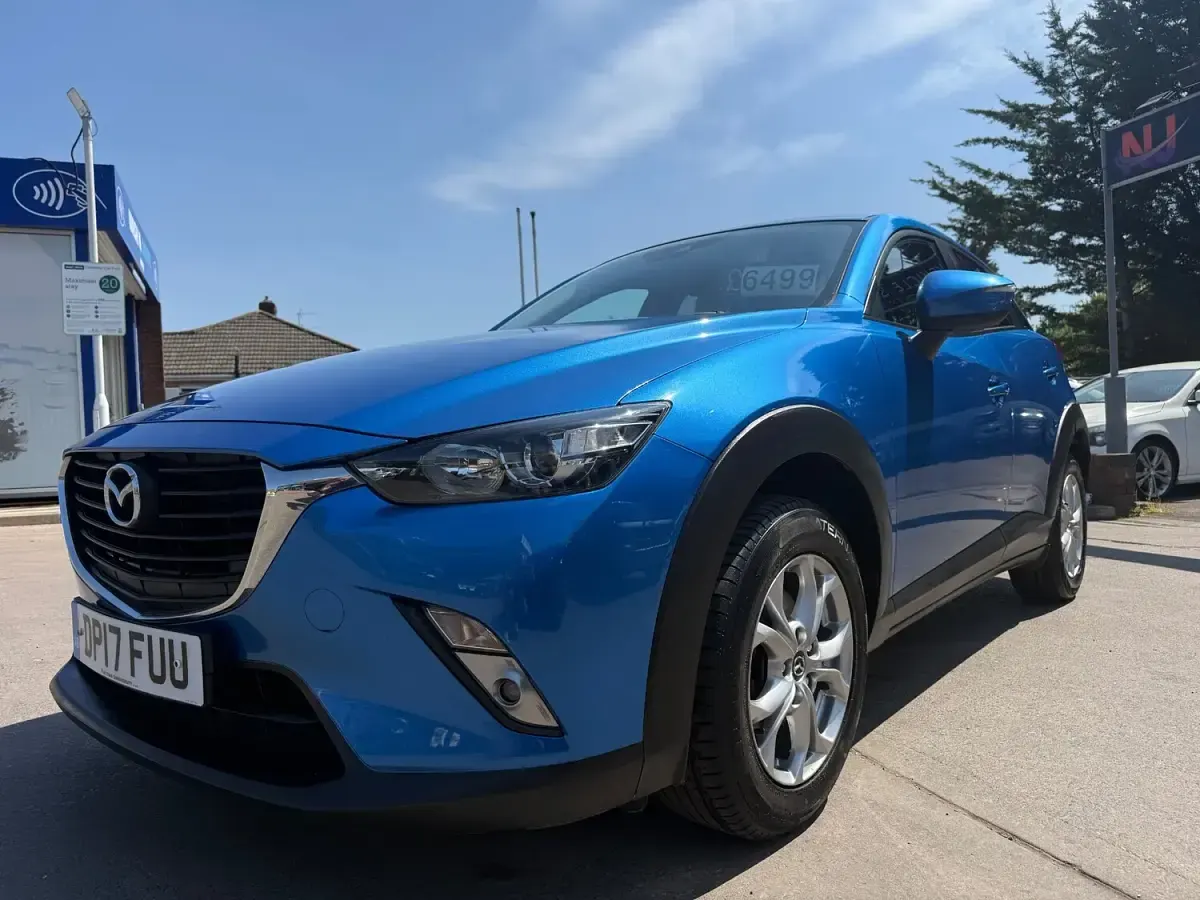 Used Mazda CX-3 121 HP (88 kW) 2017 Blue SUV