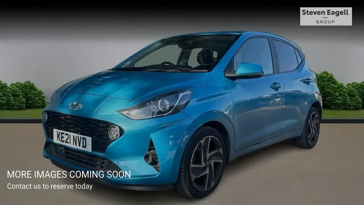 Used Hyundai i10 Premium 82 HP (60 kW) 2021 Turquoise Hatchback