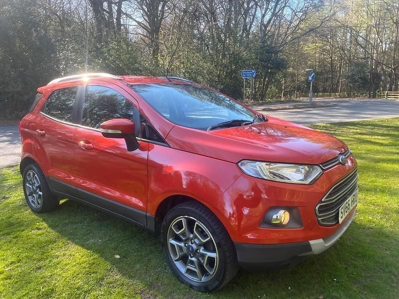 Used Ford Ecosport Titanium 112 HP (82 kW) 2016 Red SUV