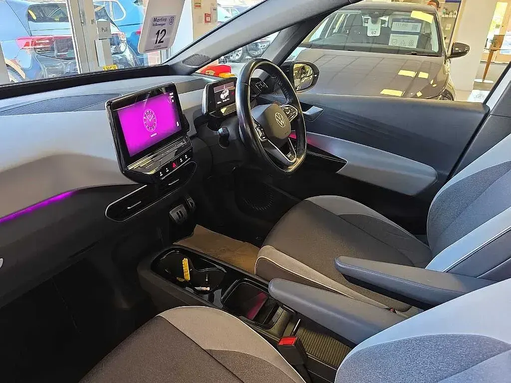 Used VW ID.3 Pro 150 kW (204 HP) 2020 White Hatchback