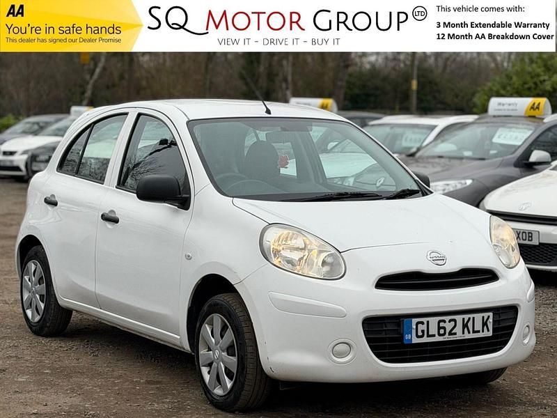 Used Nissan Micra Visia 2013 White Hatchback
