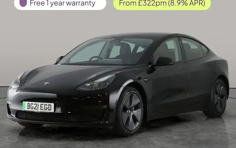 Used Tesla Model 3 Long Range AWD 366 kW (498 HP) 2021 Sedan