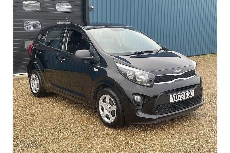 Used Kia Picanto 66 HP (48 kW) 2022 Black Hatchback