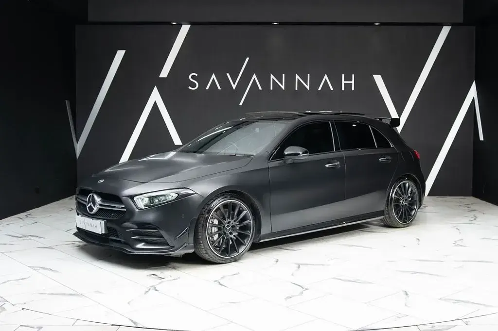 Used Mercedes A35 AMG Premium Plus 2022 Black Hatchback