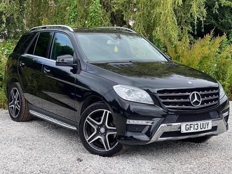 Black Used 2013 Mercedes ML250 AMG SUV | £9,195 (Good price) - Image 1/4