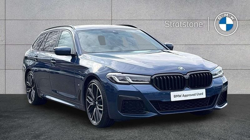 Used BMW 520 M Sport 187 HP (137 kW) 2023 Blue Estate