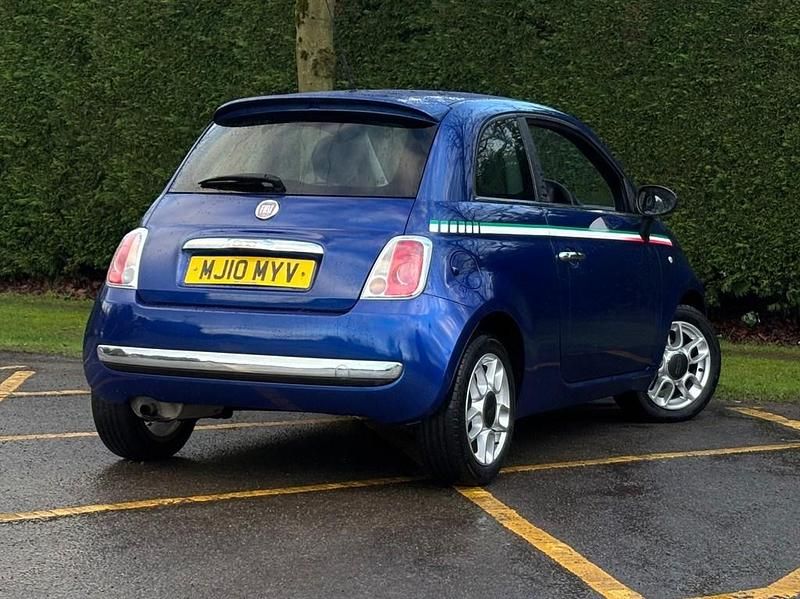 Used Fiat 500 Sport 69 HP (50 kW) 2010 Blue Hatchback