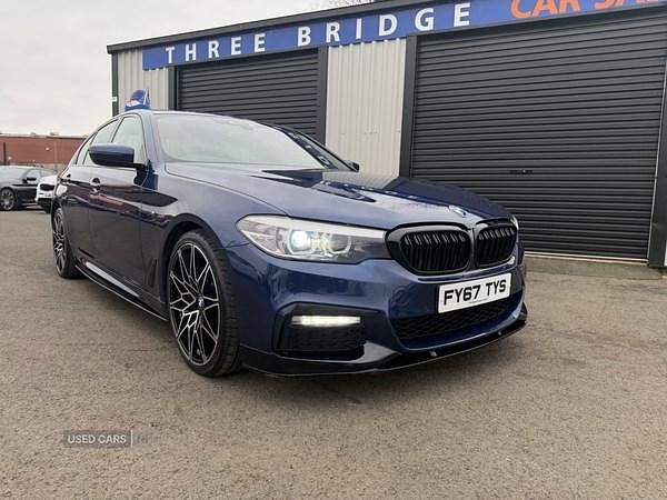 Used BMW 520 M Sport 2017 Blue Sedan