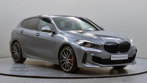 Grey Used 2023 BMW 128 Shadowline Hatchback | £25,995 (Fair price) - Image 1/4